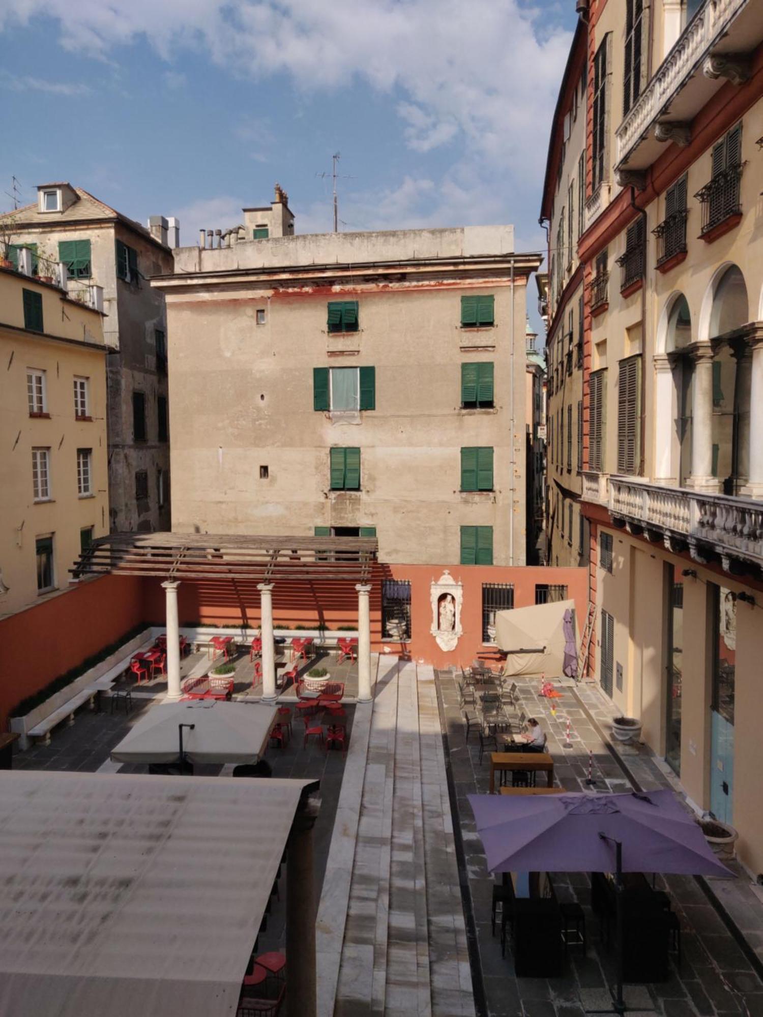 Una Finestra Speciale Su Palazzo Rosso. Monolocale Gênes Extérieur photo